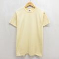 ラッセル 80s 半袖Tシャツ 無地 ベージュ メンズM相当 | 古着
