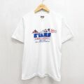 フルーツオブザルーム 90s 半袖Tシャツ STARS ホワイト メンズL相当 | 古着