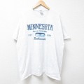 00s 半袖Tシャツ ミネソタ グレー XL | 古着