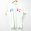 ヘインズ 80s 半袖Tシャツ ハワイ グリーン L | 古着
