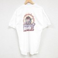 ジャージーズ 00s 半袖Tシャツ Wheeling ISLAND ホワイト L | 古着