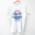 L★古着 フルーツオブザルーム 半袖 ビンテージ Tシャツ メンズ 00年代 00s MLB ボストンレッドソックス コットン クルーネック 薄グレー 霜降り メジャーリーグ ベースボール 野球 24jul29 中古
