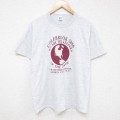 ラッセル 00s 半袖Tシャツ EARTH グレー L | 古着