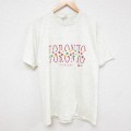 90s 半袖Tシャツ カナダ グレー L | 古着