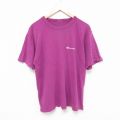 チャンピオン 90s 半袖Tシャツ ワンポイントロゴ パープル XL | 古着