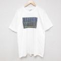00s 半袖Tシャツ 宇宙 ホワイト L | 古着