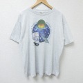 フルーツオブザルーム 00s 半袖Tシャツ ジュールヴェルヌ グレー XL | 古着