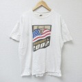 フルーツオブザルーム 00s 半袖Tシャツ NHLボストンブルーインズサイン入り ホワイト XL | 古着