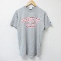 チャンピオン 00s 半袖Tシャツ ブリッジウォーターカレッジ グレー M | 古着