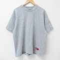 XL★古着 ウィルソン 半袖 ビンテージ Tシャツ メンズ 00年代 00s メッシュ地 クルーネック グレー 25jun07 中古