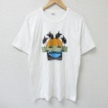 90s 半袖Tシャツ ヤシの木 ホワイト L | 古着