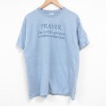 00s 半袖Tシャツ メッセージ ネイビー L | 古着