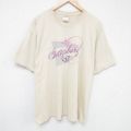 00s 半袖Tシャツ チョウ ベージュ XL | 古着
