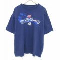 00s 半袖Tシャツ ニューイングランドペイトリオッツ ネイビー XL | 古着