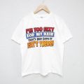00s 半袖Tシャツ メッセージ ホワイト L | 古着