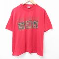 ヘインズ 90s 半袖Tシャツ ニューオーリンズ レッド XL | 古着
