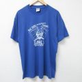 00s 半袖Tシャツ バスケットボール ブルー L | 古着