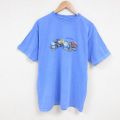 00s 半袖Tシャツ 葉 ネイビー L | 古着