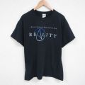 00s 半袖Tシャツ REALITY ブラック L | 古着