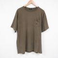 ラルフローレン 90s 半袖Tシャツ ワンポイントロゴ ブラウン XL | 古着