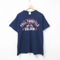 00s 半袖Tシャツ SALOON ネイビー L | 古着
