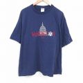 00s 半袖Tシャツ ワシントンDC ネイビー XL | 古着