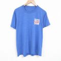80s 半袖Tシャツ ウィスコンシン ネイビー霜降り L | 古着