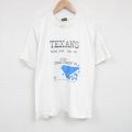 フルーツオブザルーム 90s 半袖Tシャツ TEXANS ホワイト XL | 古着