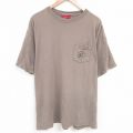 マルボロ 90s 半袖Tシャツ 胸ポケット付き ブラウン XL | 古着