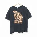 00s 半袖Tシャツ 騎士 ブラック XL | 古着