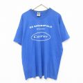 フルーツオブザルーム 90s 半袖Tシャツ Carrier ブルー XL | 古着