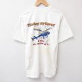 90s 半袖Tシャツ ヘリコプター ホワイト L | 古着