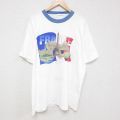 90s 半袖Tシャツ エッフェル塔 ホワイト XL | 古着