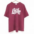 00s 半袖Tシャツ Pack バーガンディ XL | 古着