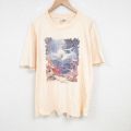 90s 半袖Tシャツ イルカ オレンジ XL | 古着