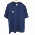ジャージーズ 90s 半袖Tシャツ Bush ネイビー XL | 古着