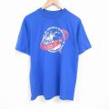 ヘインズ 90s 半袖Tシャツ 地球 ブルー XL | 古着