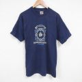 フルーツオブザルーム 90s 半袖Tシャツ ルネッサンス ネイビー L | 古着