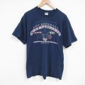 ビンテージ 00s 半袖Tシャツ ベースボール ネイビー L | 古着
