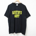 オースティンズアーミー 00s 半袖Tシャツ ブラック XL | 古着