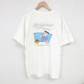 00s 半袖Tシャツ メッセージ ホワイト XL | 古着