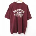 NORWICH 00s 半袖Tシャツ バーガンディ XL | 古着