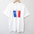 フルーツオブザルーム 00s 半袖Tシャツ エッフェル塔 ホワイト XL | 古着