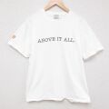 ヘインズ 00s 半袖Tシャツ ABOVE ホワイト L | 古着