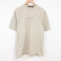 【50%OFF】XL★古着 アメリカンイーグル American Eagle 半袖 ブランド Tシャツ メンズ エクスペディション コットン クルーネック ベージュ カーキ 25jul02 中古