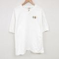 aruba 90s 半袖Tシャツ ヘンリーネック ホワイト XL | 古着