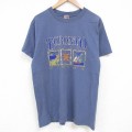 フルーツオブザルーム 00s 半袖Tシャツ トロント ネイビー L | 古着
