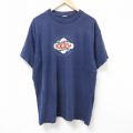 00s 半袖Tシャツ スーパーボール ネイビー XL | 古着