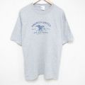 ヘインズ 00s 半袖Tシャツ 鳥 グレー XL | 古着