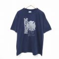 00s 半袖Tシャツ 消防署 ネイビー XL | 古着